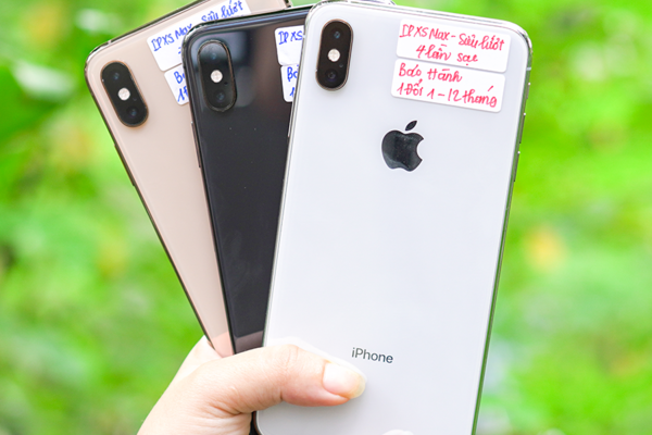iPhone Xs Max cũ sử dụng con chip A12 Bionic hiệu năng mạnh mẽ