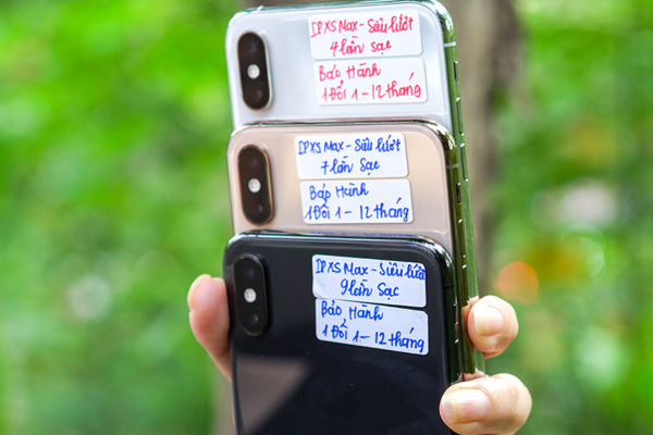 Hình ảnh thực tế iPhone Xs Max cũ tại Điện Thoại Mới