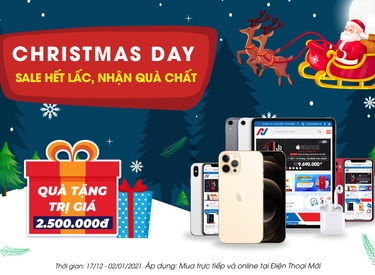 Christmas Day - Sale hết lấc, nhận quà chất
