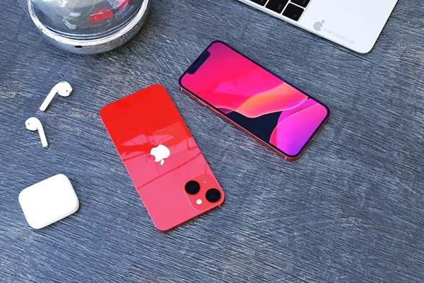 Lộ diện iPhone 13 mini tuyệt đẹp có notch nhỏ gọn và cụm camera chéo lạ mắt