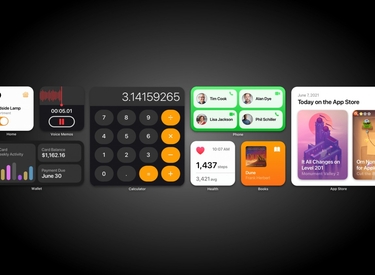 Widget sẽ xuất hiện trên iOS 15 tiện lợi và đẹp hơn