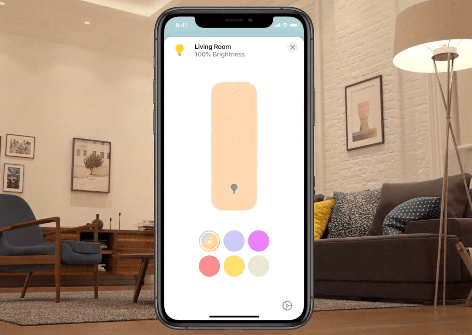 IOS 14 điều chính ảnh sáng trên Màn hình chính 