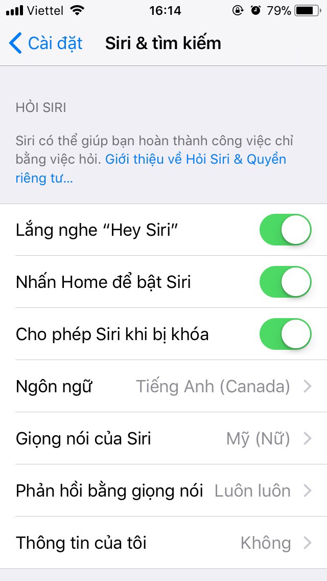 Cách sửa lỗi Siri không hoạt động trên iPhone, iPad