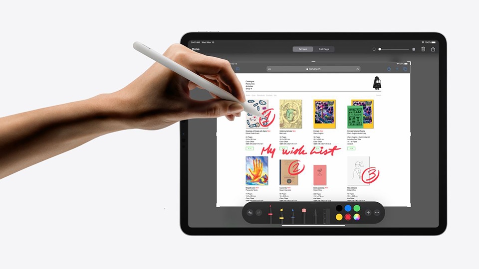 iPad Pro 12.9 2020 cũ siêu lướt có viên pin ấn tượng