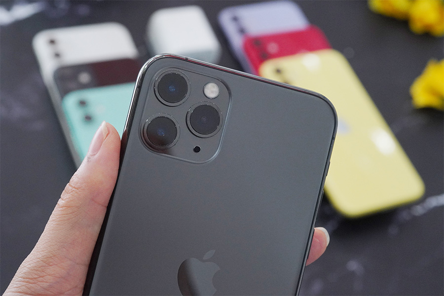 Cụm 3 camera trên iPhone 11 Pro cũ cho bức ảnh ấn tượng