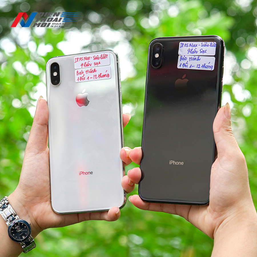 iPhone Xs max có khung thép không gỉ